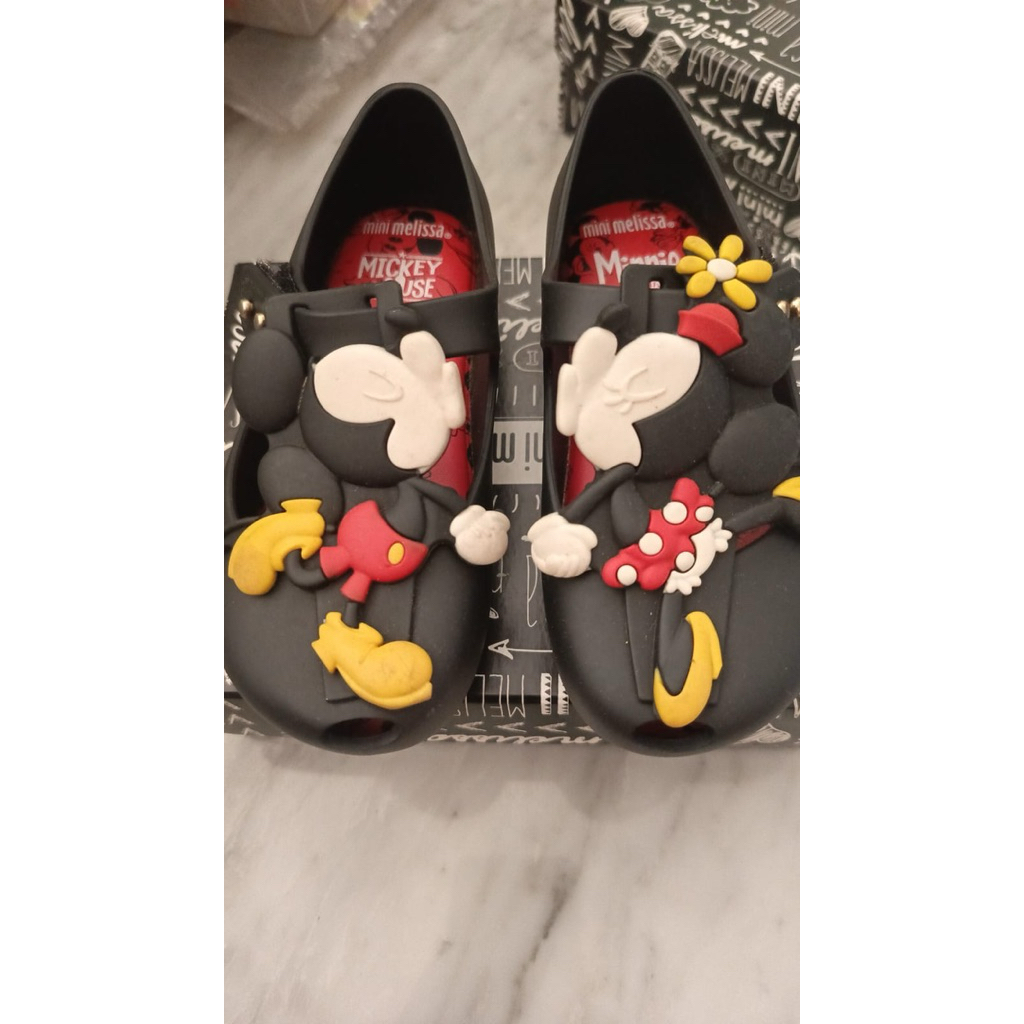 Sepatu Anak Wanita Mickey Minnie Mini Melissa Preloved