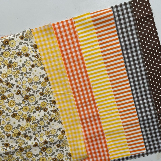 kain perca katun paket senja/kain perca/kain prakarya/kain katun/kain patchwork/patchwork/patchwork 