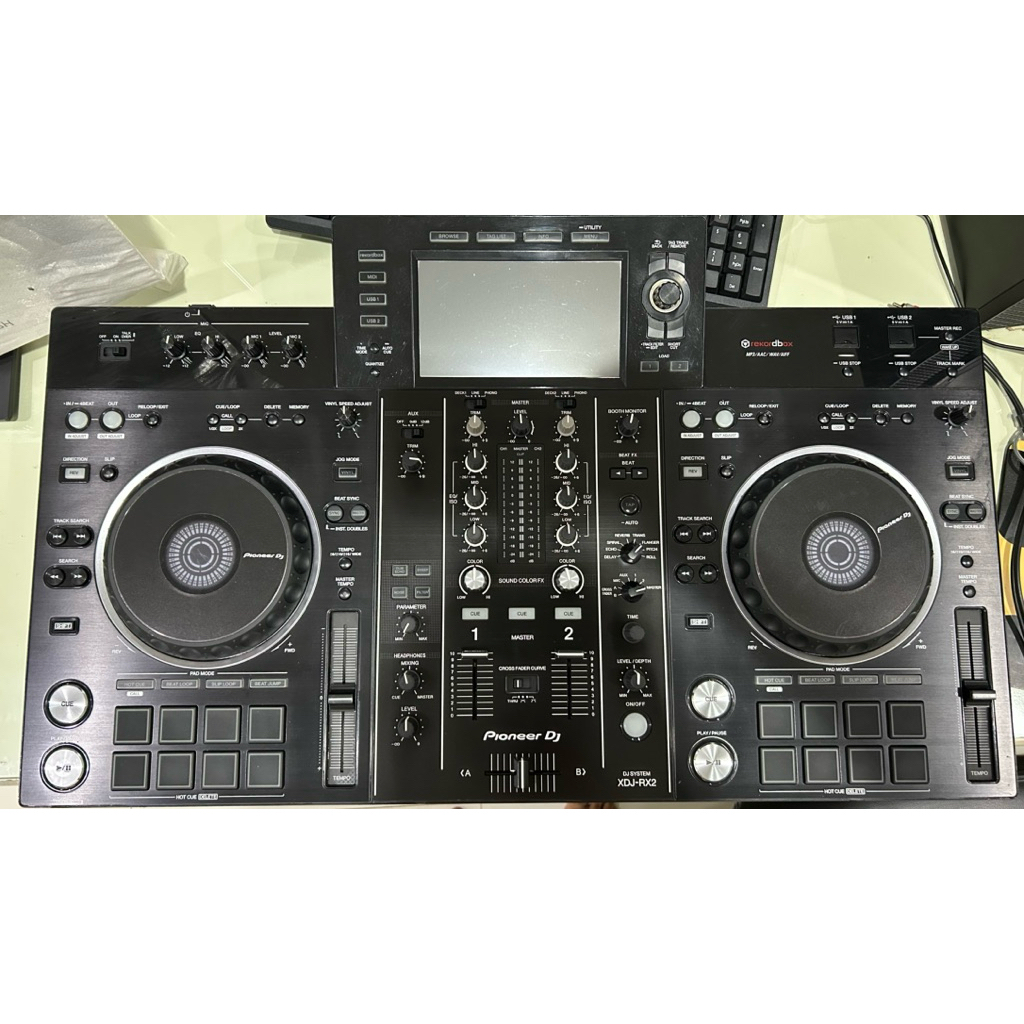Alat DJ Pioneer XDJ RX2 Touchscreen With Skin Jog Wheel + Softcase Controller DJ XDJ RX 2 Rekordbox 