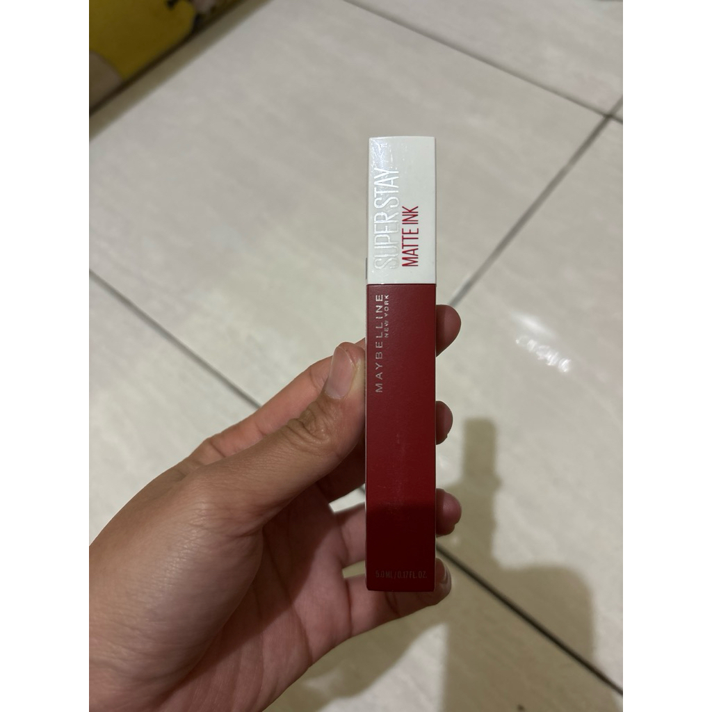 Maybelline superstay matte ink 117 ground breaker