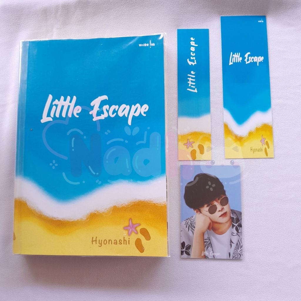 Preloved Novel Little Escape by Hyonashi || ori selfpublish fanfic bangtan bts