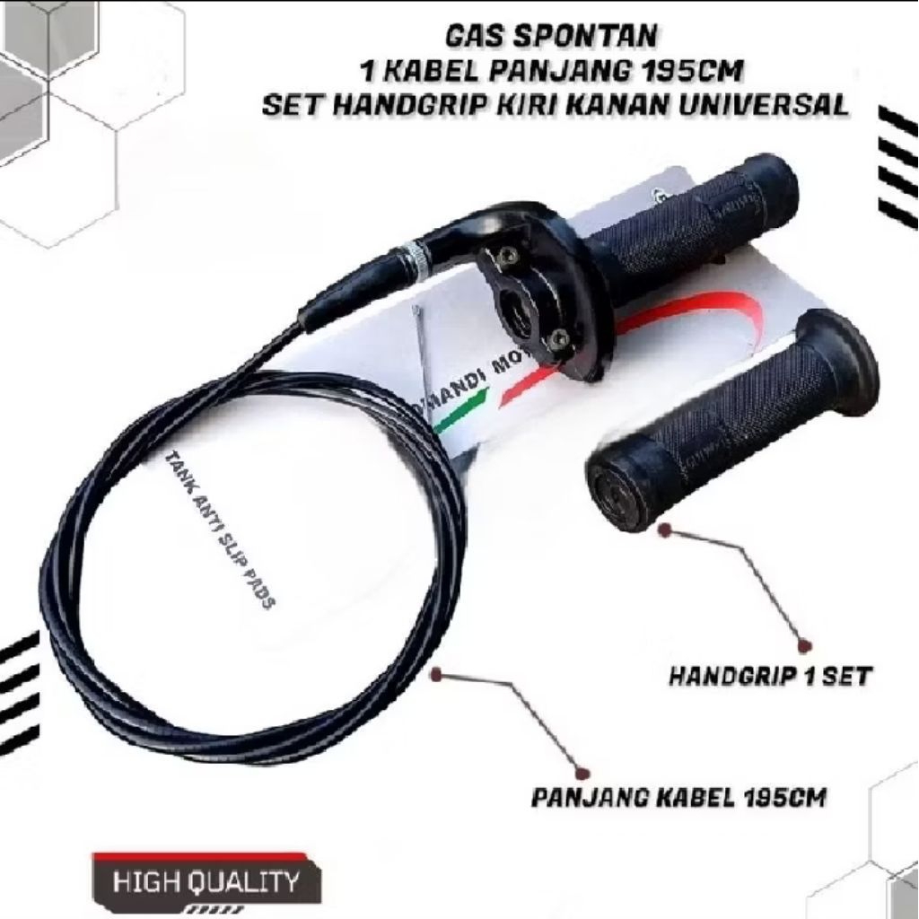 Gas Spontan/Gas Kontan Matic Daytona/Grip Gas +Kabel