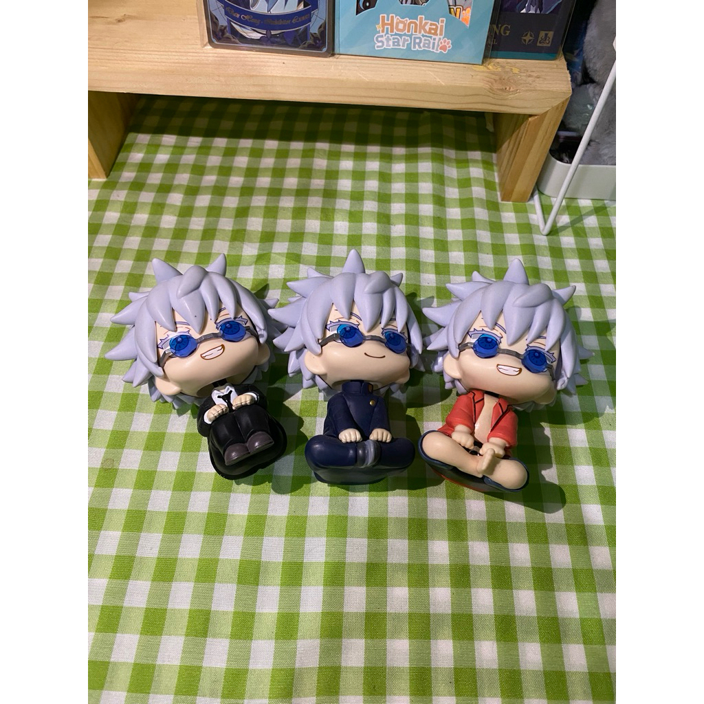 [READ DESC] Gojo Satoru, Geto Suguru, Toji Fushiguro Set Unofficial/Recast Look Up Figure