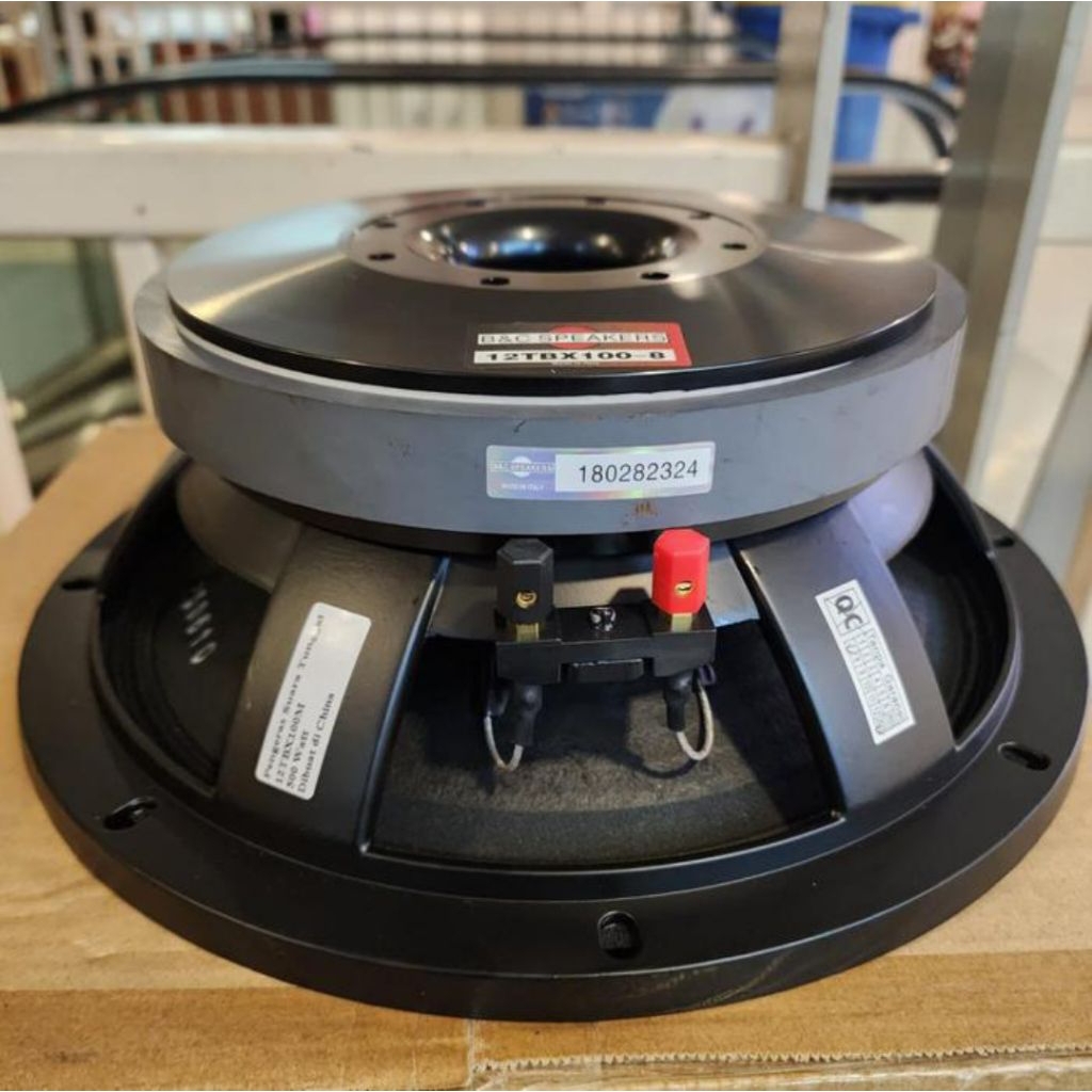 SPEAKER KOMPONEN SUBWOOFER B&C 12TBX100 12 INCH 1200W COIL 4 INCHI