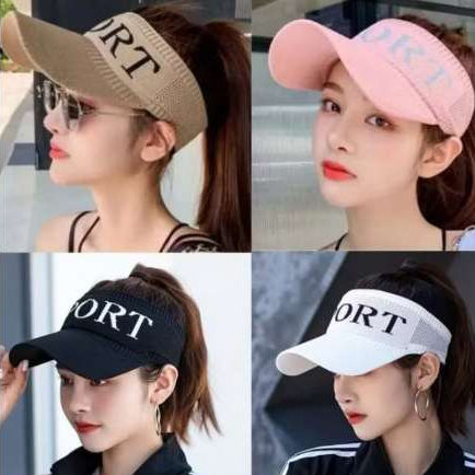 MCB TOYS ,Topi Sport  Pria dan Wanita dewasa , Topi Olahraga, Topi Senam zumba  Topi Golf , Topi Ten