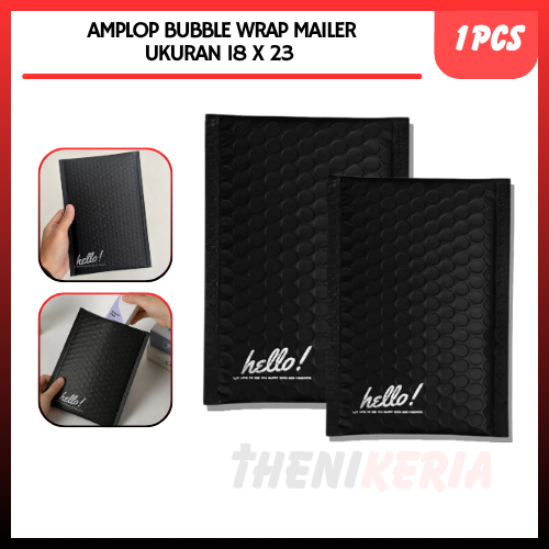 18x23cm Bubble Mailer Tempat Penyimpanan Barang Envelope Mailer Amplop Buble Untuk Packing