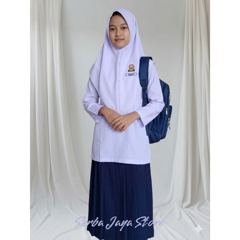 Baju kurung putih SD/SMP/SMA Seragam sekolah