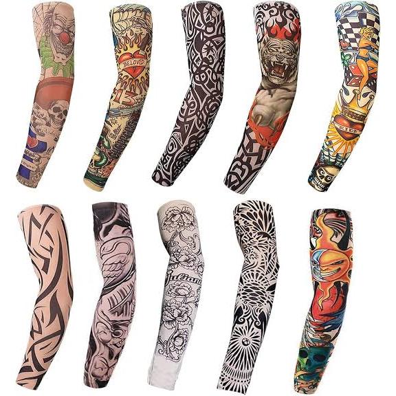 TERMURAH MANSET TATO/HANDSCOK/SARUNGAN LENGAN MOTIF TATO PRIA DEWASA