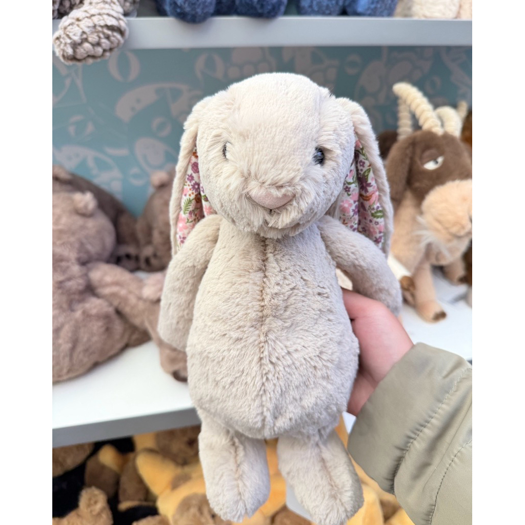 jellycat blossom beige bunny medium