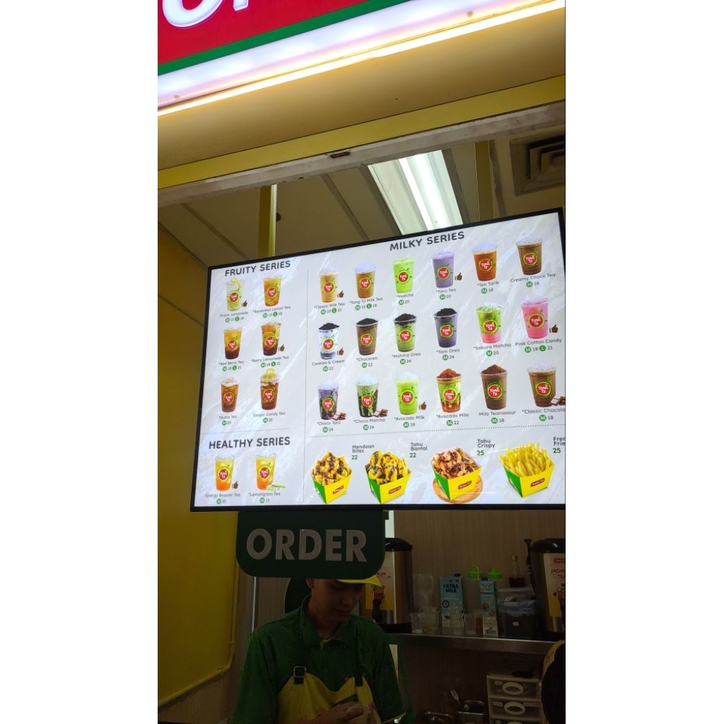 LED MENU A3