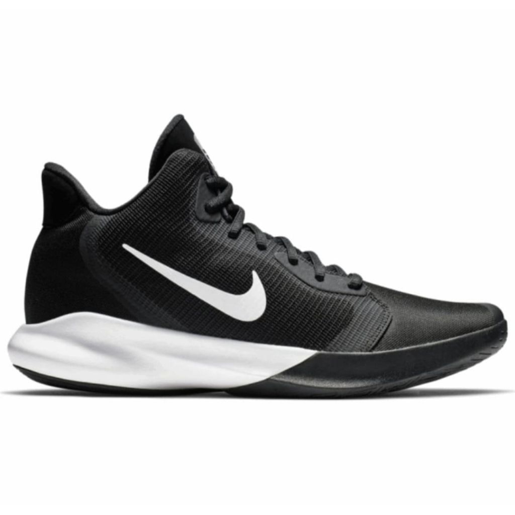 Sepatu Basket Nk Precision 3 " Black White "