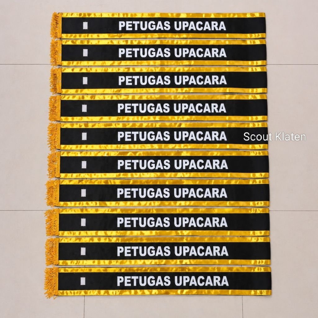 Selempang Petugas Upacara Selendang Upacara