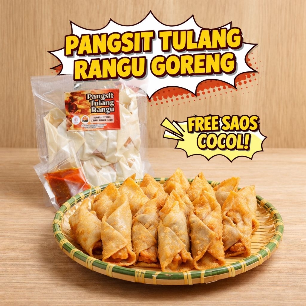 Pangsit Tulang Rangu Isi 10