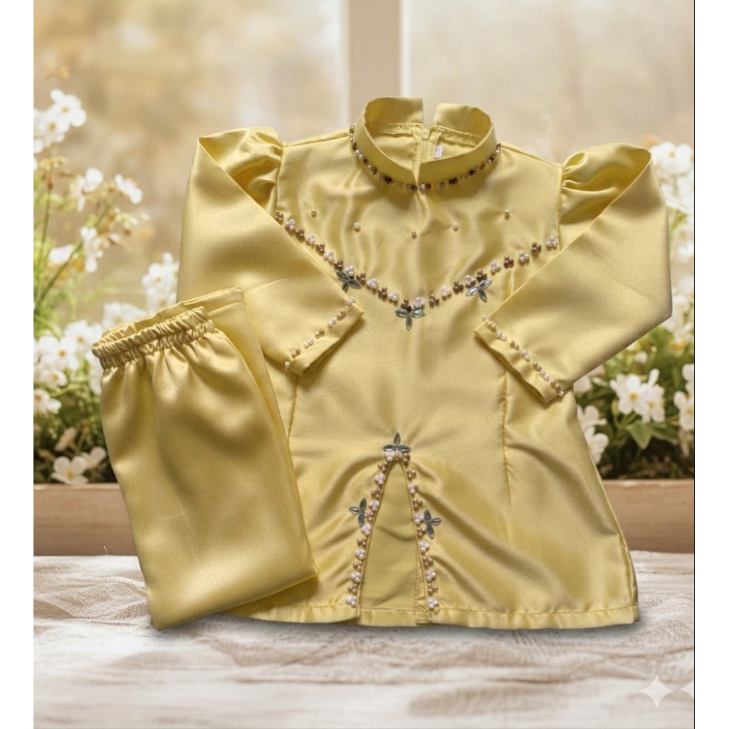 Baju kurung melayu Anak perempuan