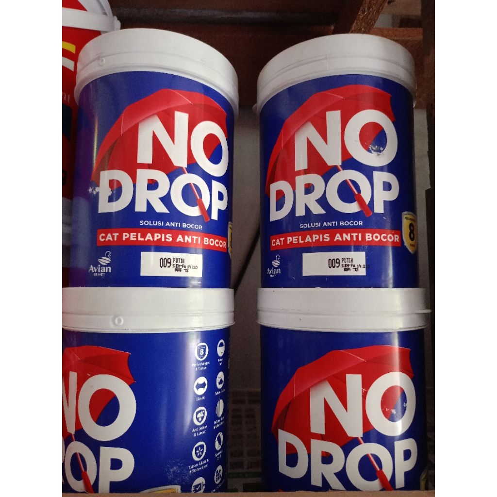 No drop pelapis anti bocor 009 putih