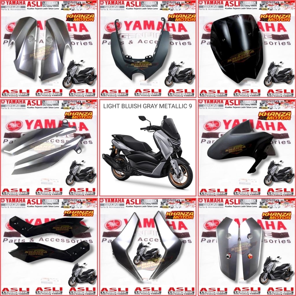 BODY BODY HALUS satuan NEW NMAX 155 NEO NMAX TURBO 155 ORIGINAL YAMAHA Silver