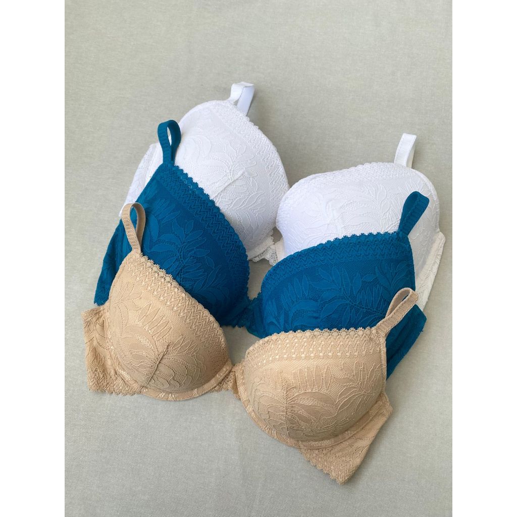 Bra Lace Wired Full Cup - Bra Kawat Renda Brukat - Busa Tebal - 1266