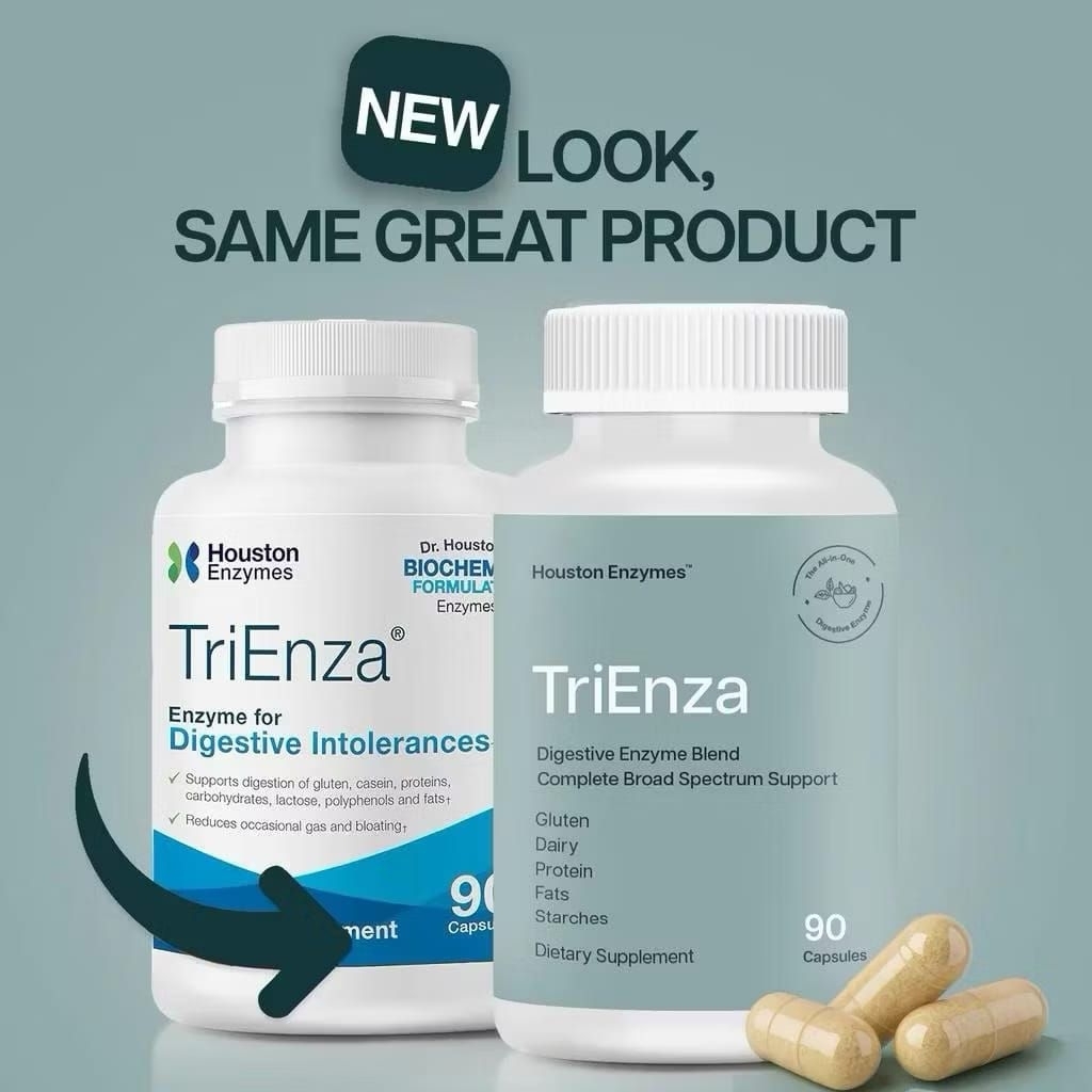 Trienza Enzyme For Digestive Intolerance Houston Enzyme Zyme Prime Enzyme 90 Capsules