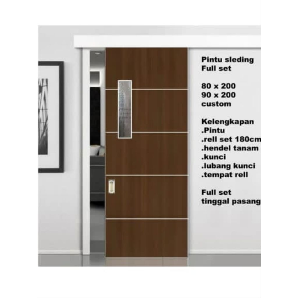 PINTU  MINIMALIS//PINTU TRIPLEK//PINTU SLIDING//PINTU GESER//HARGA SANGAT TERJANGKAU,,//SATU SET>>PI