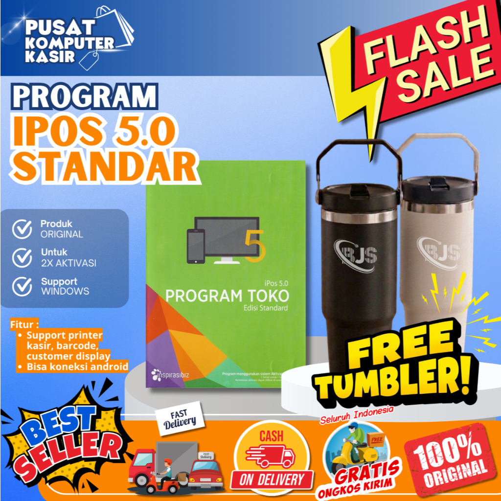 Program Kasir Toko IPOS 5 Standart | Program Kasir IPOS 5 | Program Kasir Toko Sembako | Program Tok