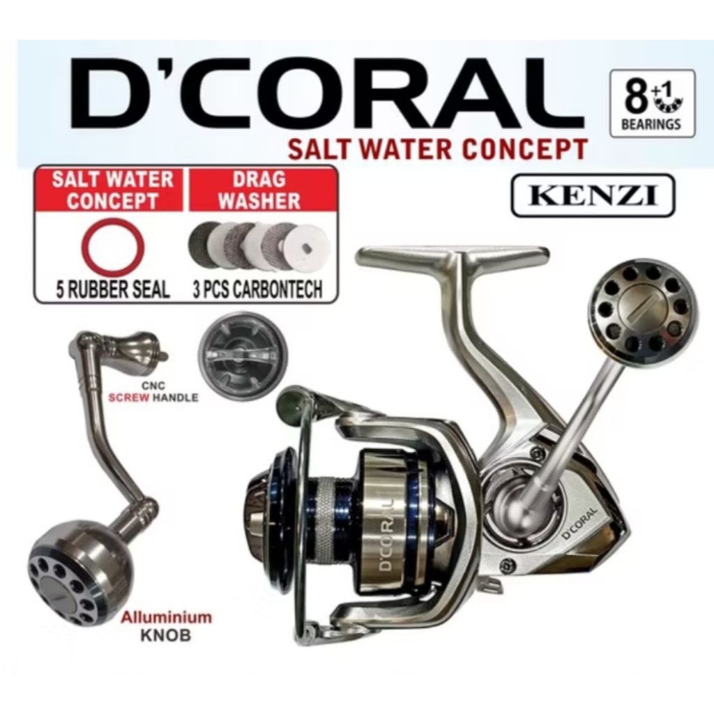 Reel kenzi d'coral 2000