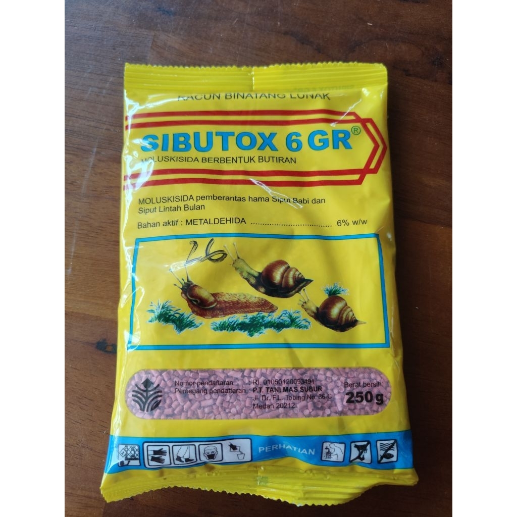 Racun Keong Sibutox 250 gram - Efektif, Praktis, Mudah Digunakan