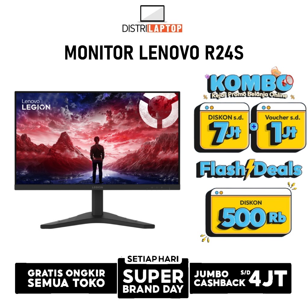 [ EXCLUSIVE LIVE ] LENOVO LEGION MONITOR GAMING R24S