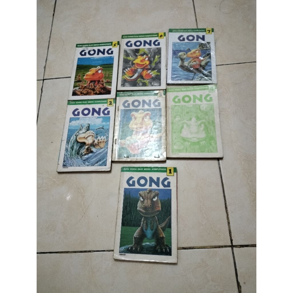 Komik Masashi Tanaka - Gon / Gong 1-7 (End)