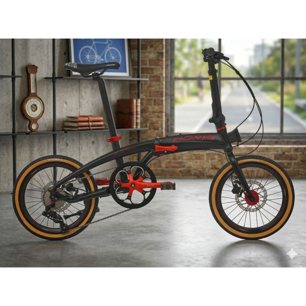 Sepeda Lipat//Folding Bike PACIFIC NORIS BATIK 16inch