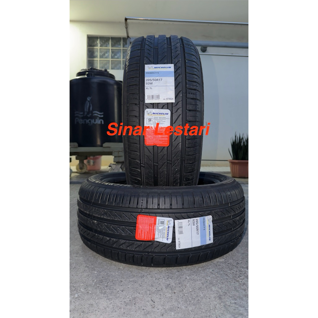 Ban 205 50 R17 93W XL Michelin Primacy5 cocok untuk Stargazer, Avanza, Xenia, Apv, Livina, Mobilio D