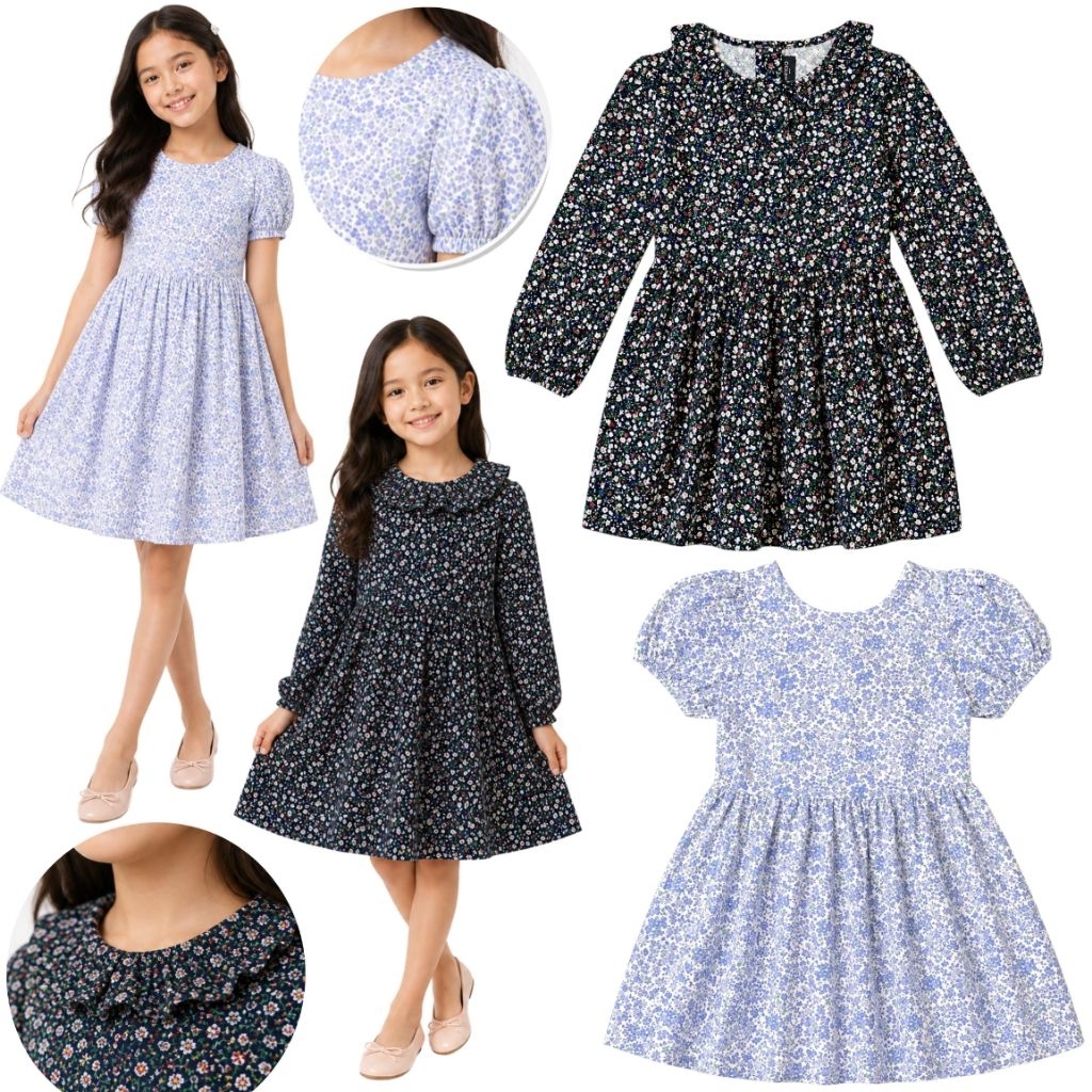 dress anak perempuan lavido