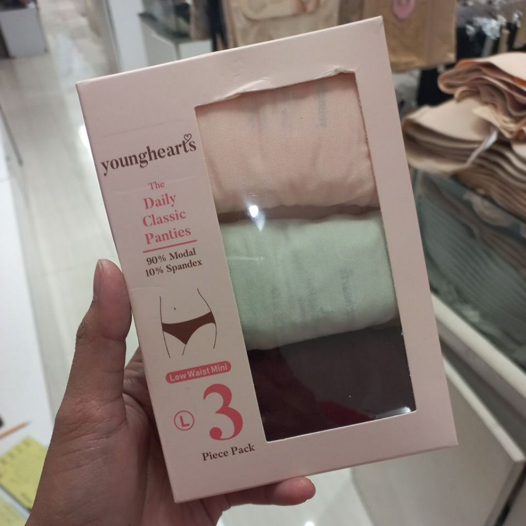 young heart panty pack