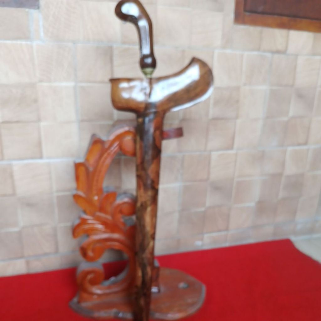 Keris Tilam Upih Garapan Halus Pamor Bonang Rinenteng