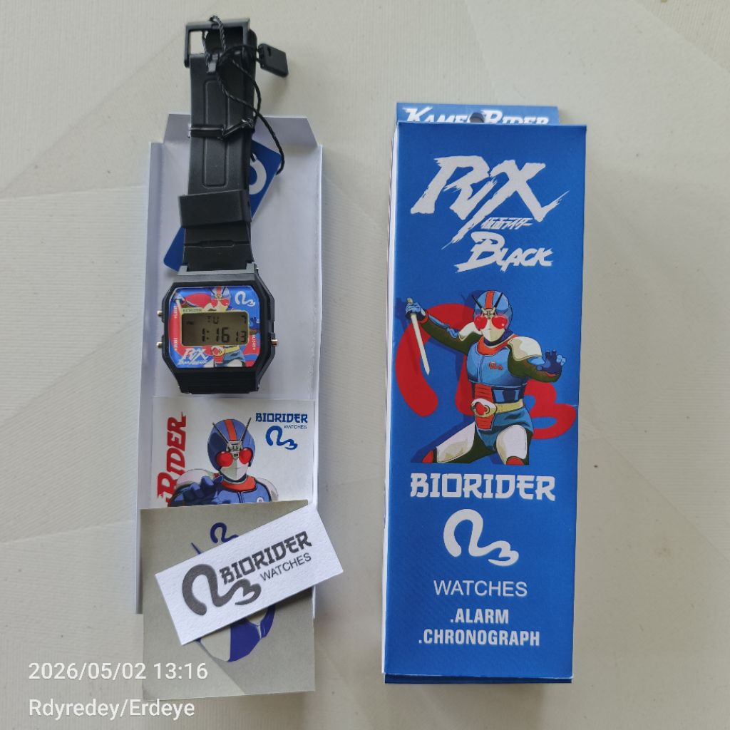 Jam Tangan Kamen Rider RX Bio