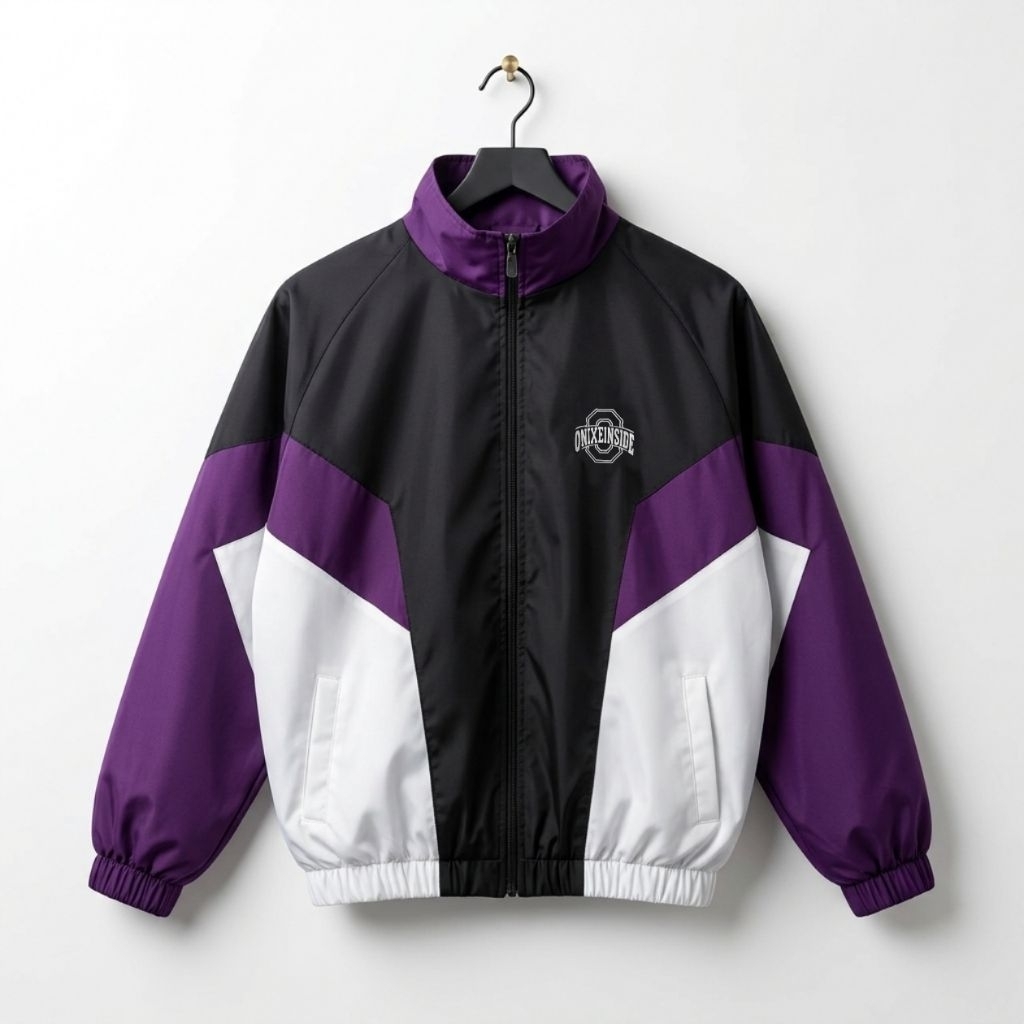 Onixeinside Jaket Retro Original Pria Wanita Jacket Sport Kombinasi Distro