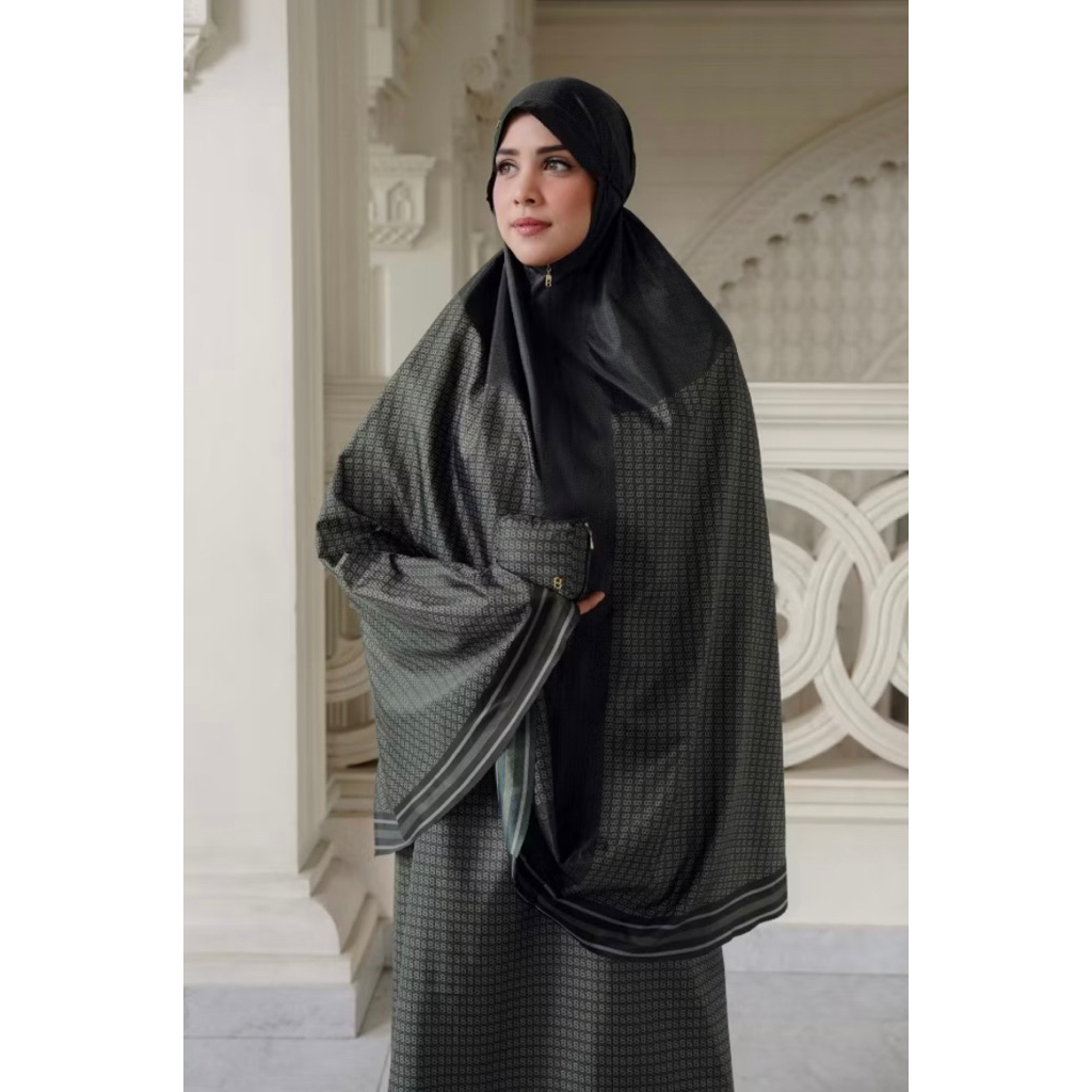 Buttonscarves undertag mukena