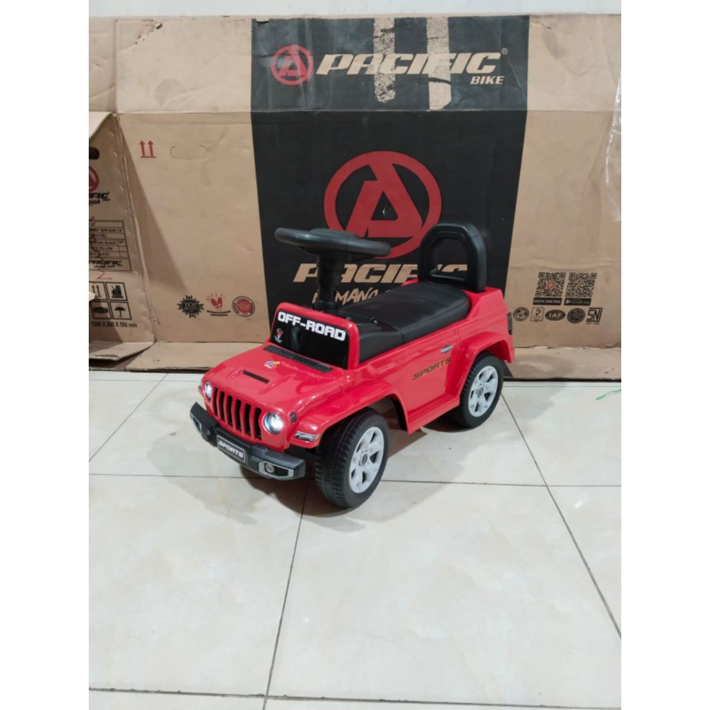 mobilan dorong jeep offroad anak