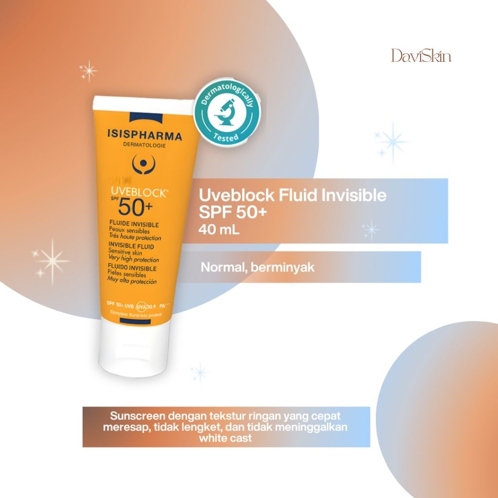 ISISPHARMA UVeblock Fluid Invisible SPF 50+