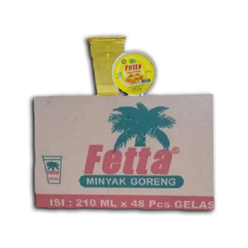 Minyak Goreng Fetta 210 ml dus (isi 48 pcs )