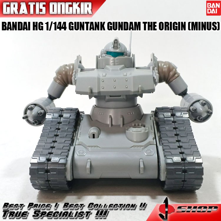 BANDAI HG 1/144 GUNTANK GUNDAM THE ORIGIN (MINUS) HG4020