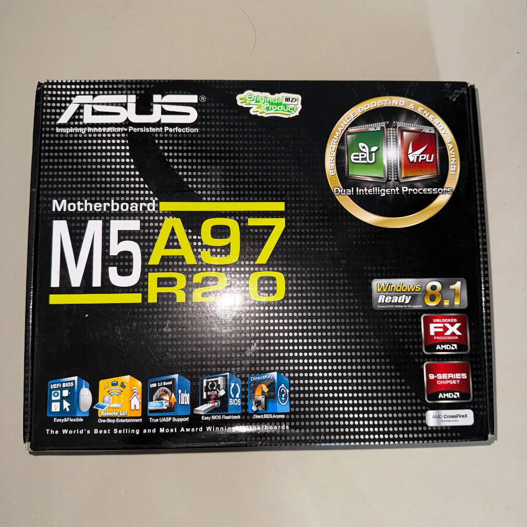 Asus M5A97 R2.0 AMD 970 Chipset Socket AMD AM3+ - Motherboard Asus M5A97 R 2.0 AM3+ Chipset 970 AMD 
