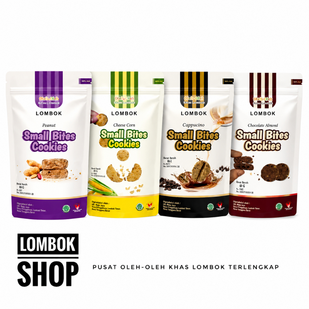 Nutsafir Small Bites Cookies Khas Lombok