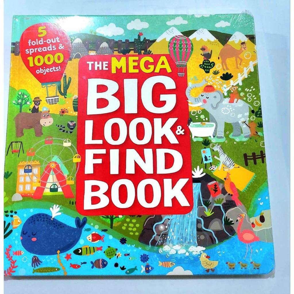 The Mega Big Look & Find Book Animals