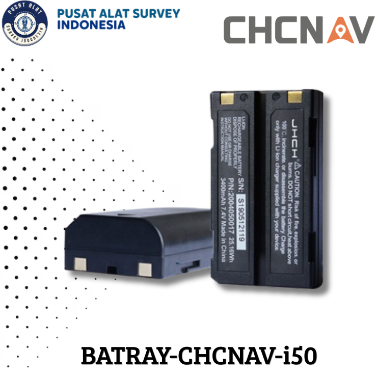 Battery Untuk GPS CHC Nav i50 Baterai Original Murah CHC-i50