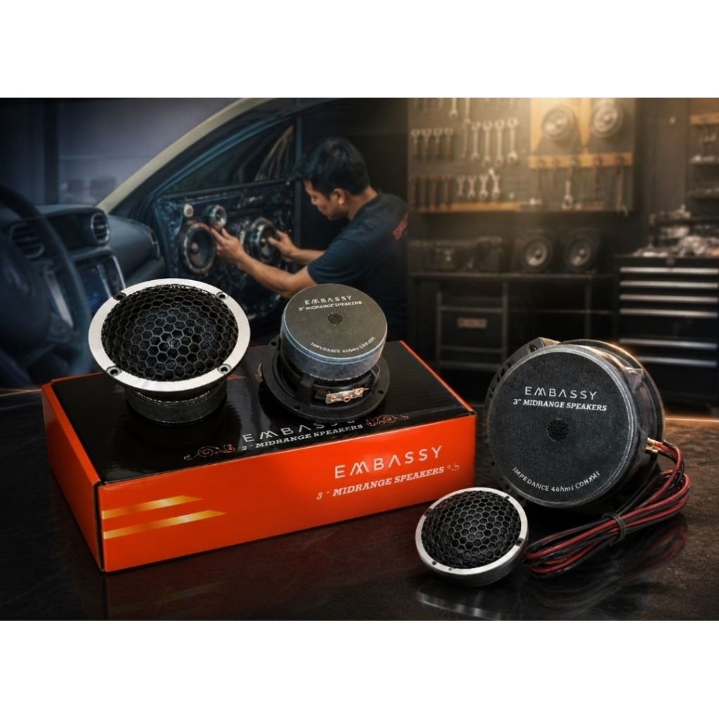 midrange speaker 3" Embassy speaker midrange embassy