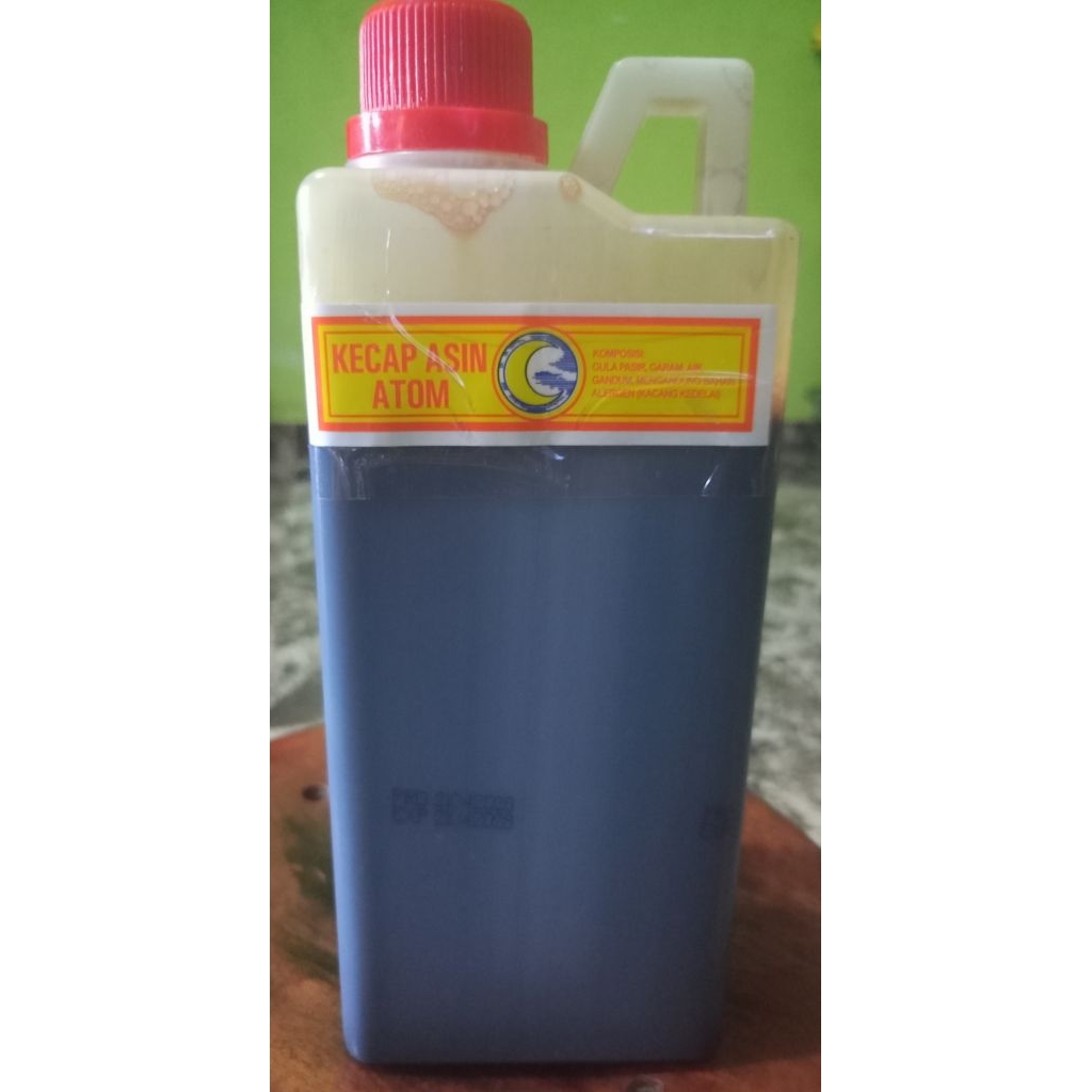 Kecap Asin Atom Cap Bulan 1000ML
