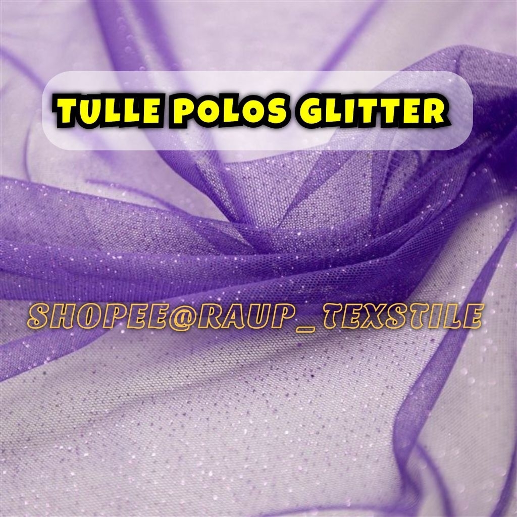Tile Glitter Polos Paris / Tile Kebaya Glitter