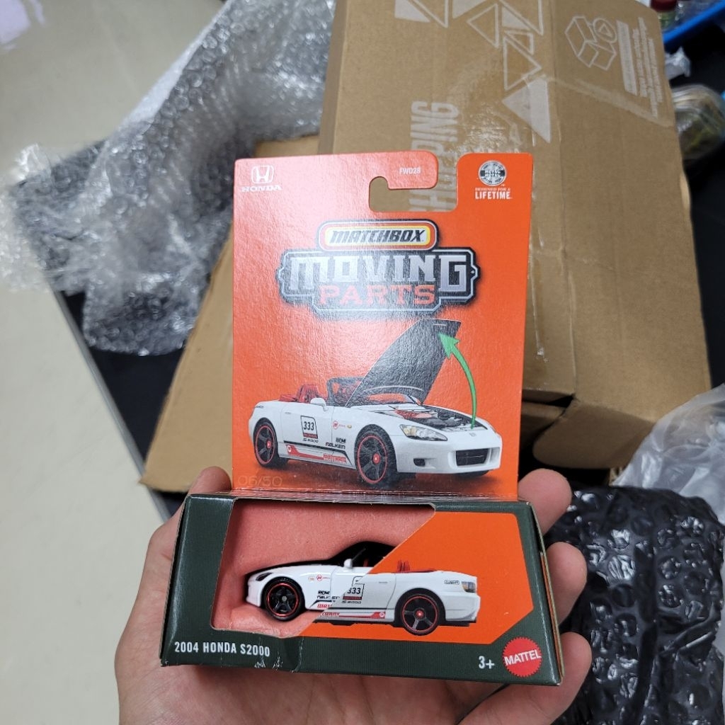 Matchbox Honda S2000 moving parts
