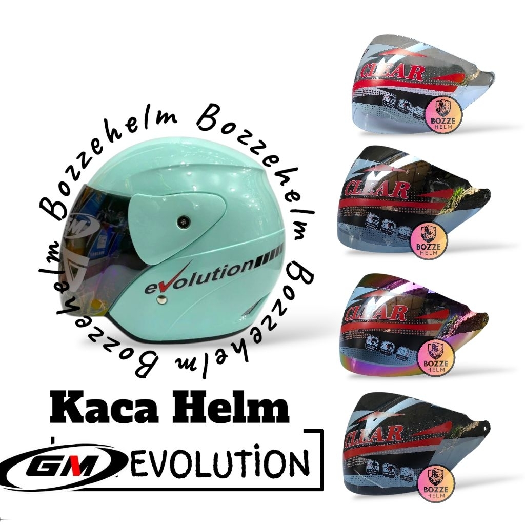 Kaca Helm GM EVOLUTION Visor Helm GM EVOLUTION