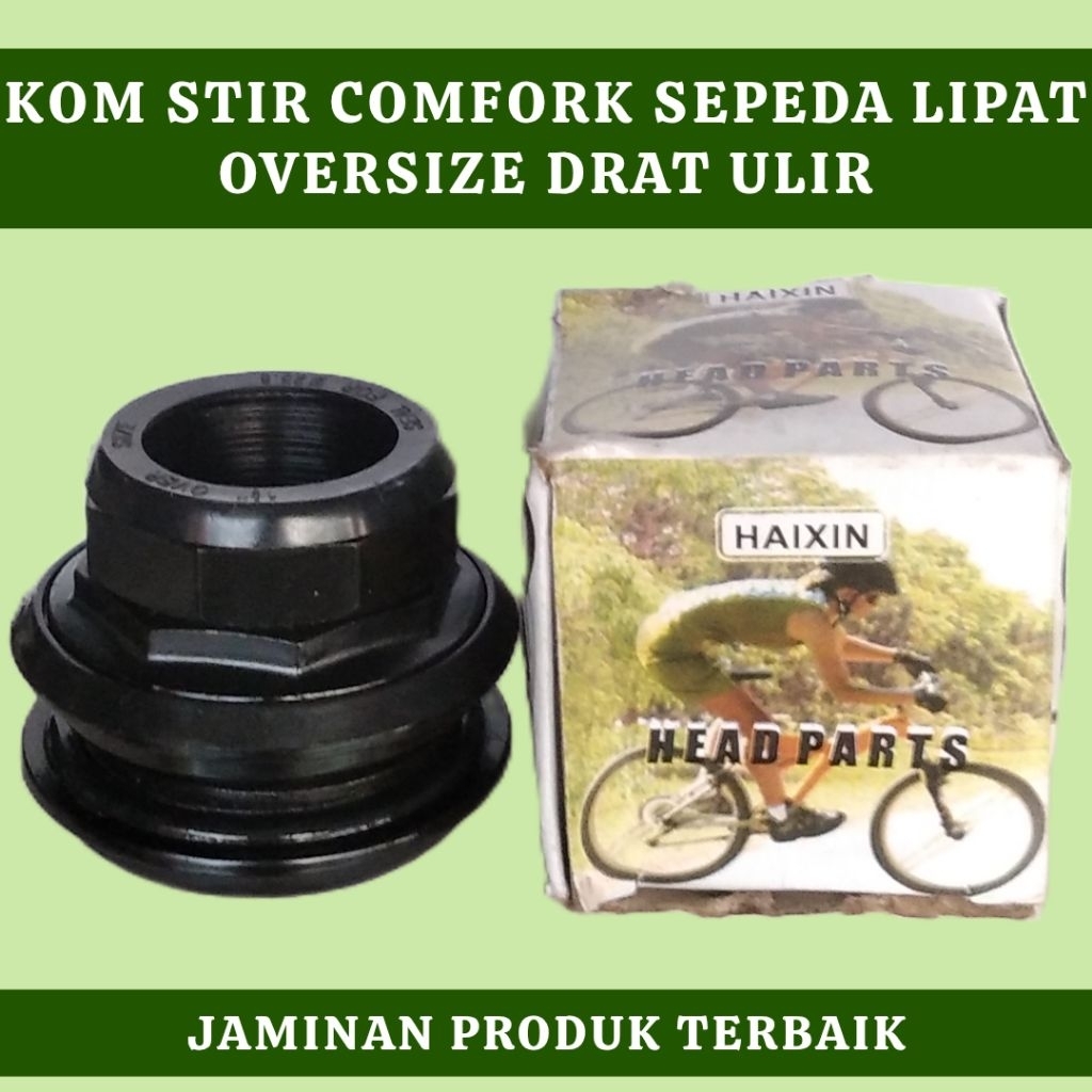 Kom Stir Comfork Oversize Sepeda Lipat Drat Ulir